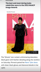 CBS 'Ghosts' Star Danielle Pinnock Featured In Insider X Yahoo's Coverage Of The 54th Annual NAACP Image Awards