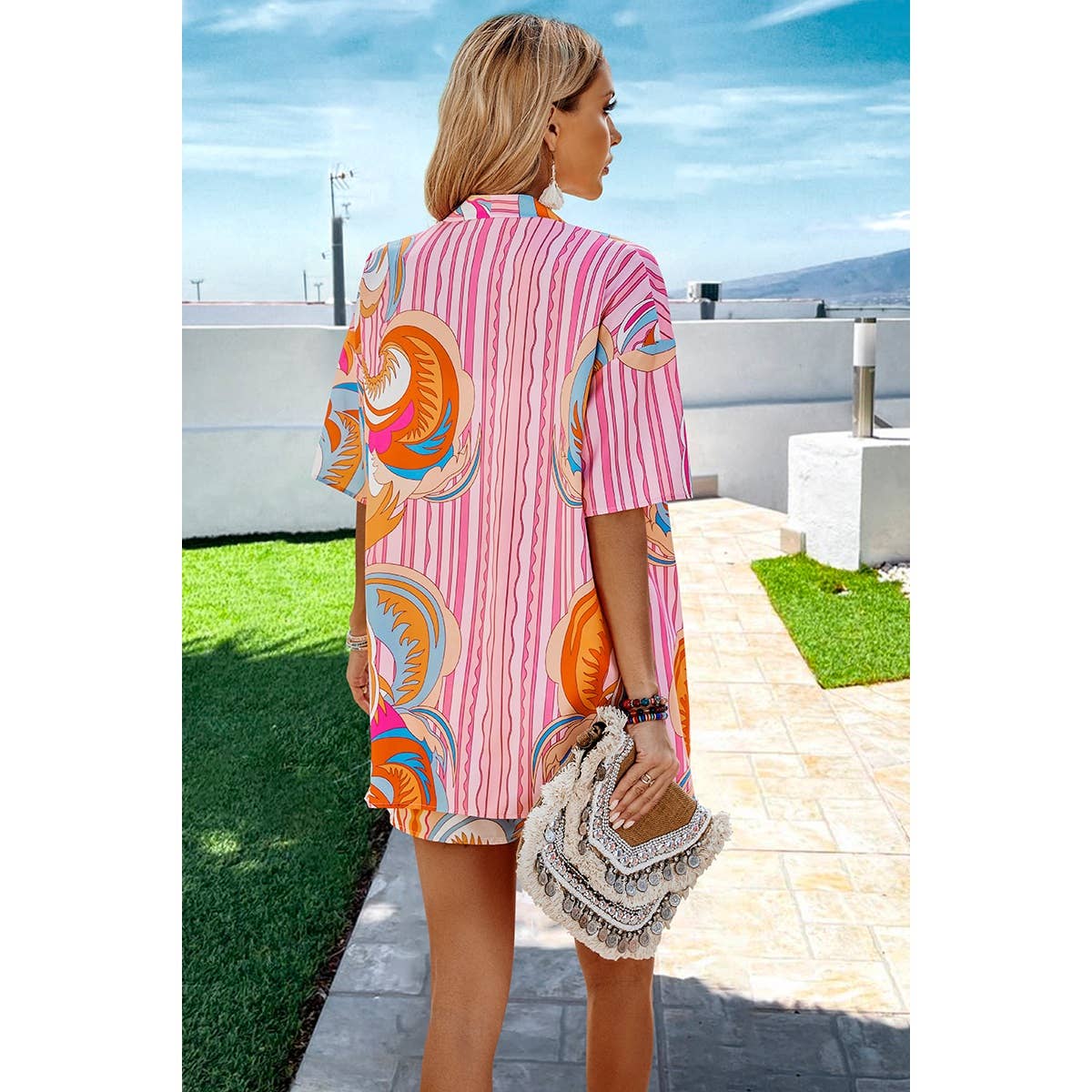 Summer Fun Printed Matching Set