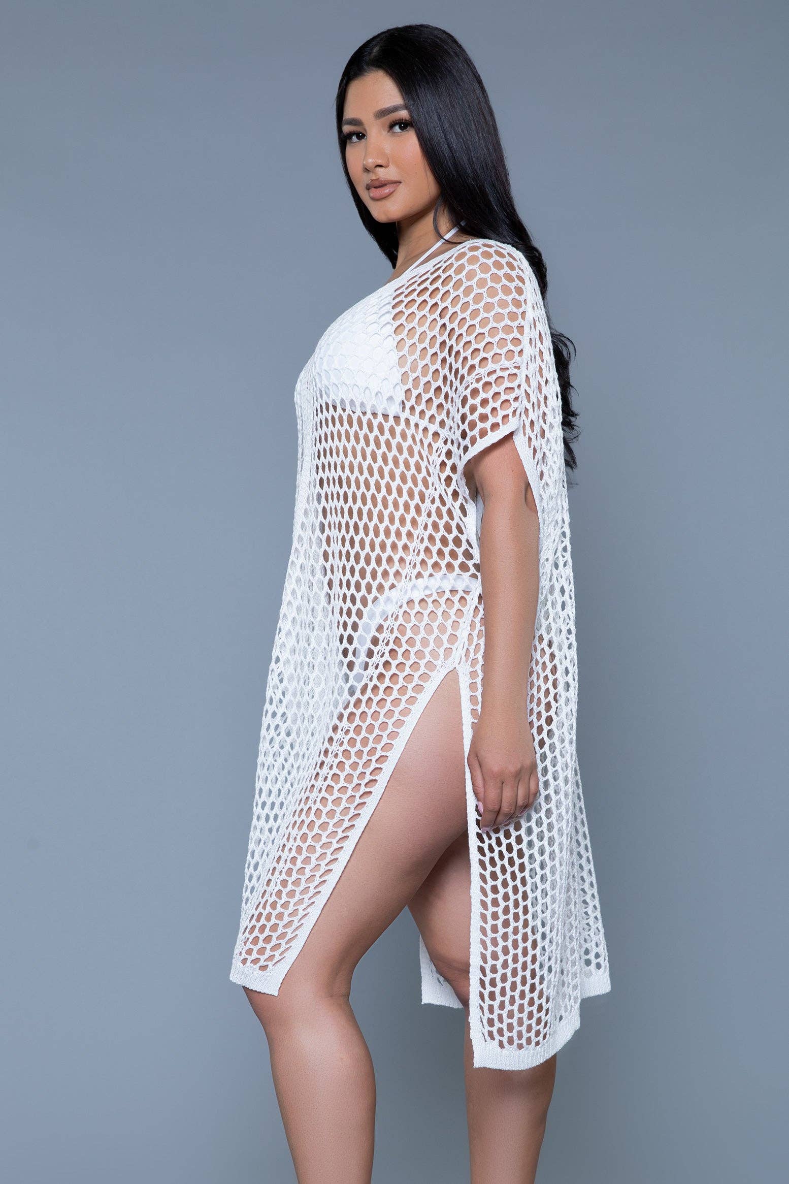 Madelyn Crochet Poncho Cover-Up