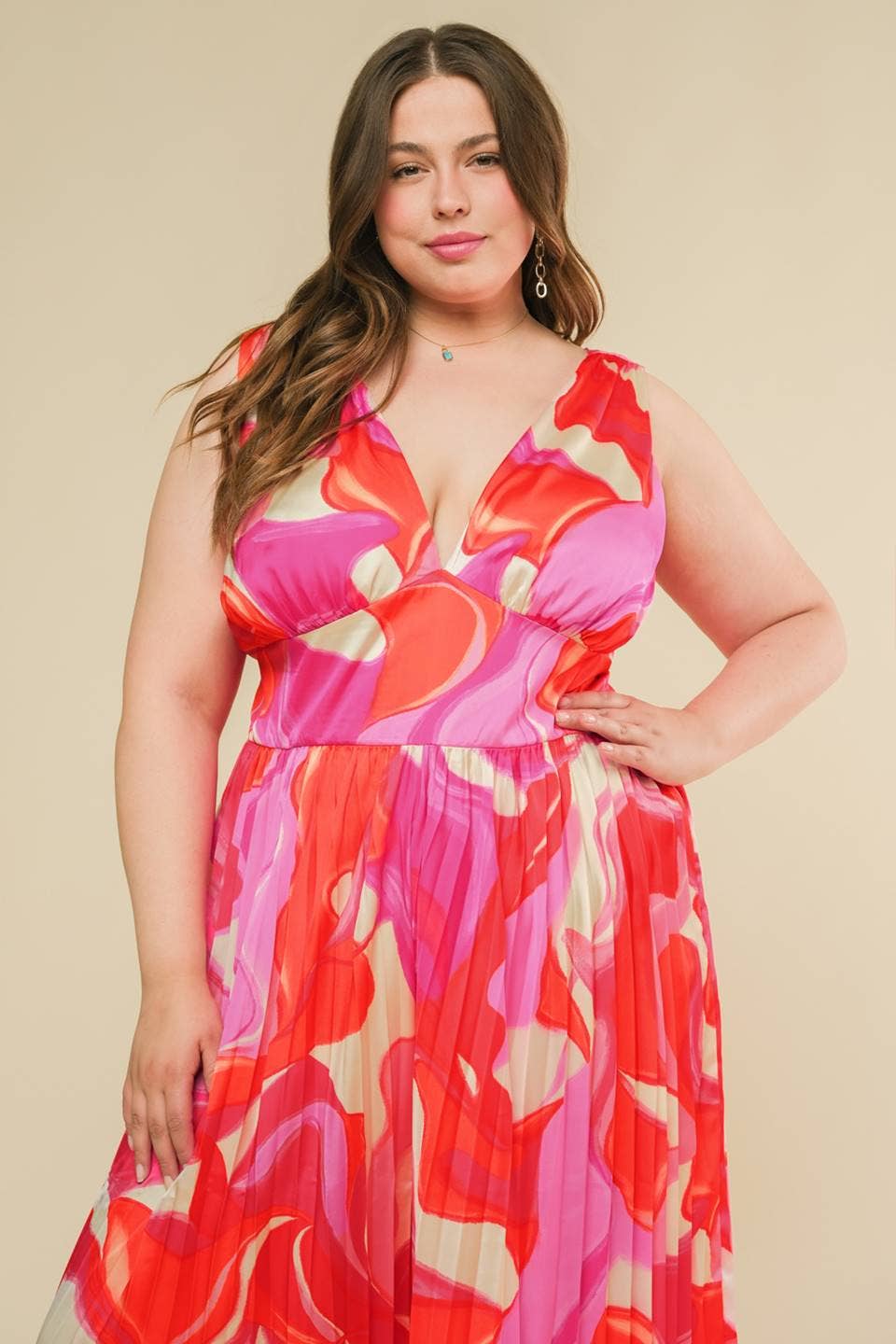 Liquid Waves Printed Jumpsuit