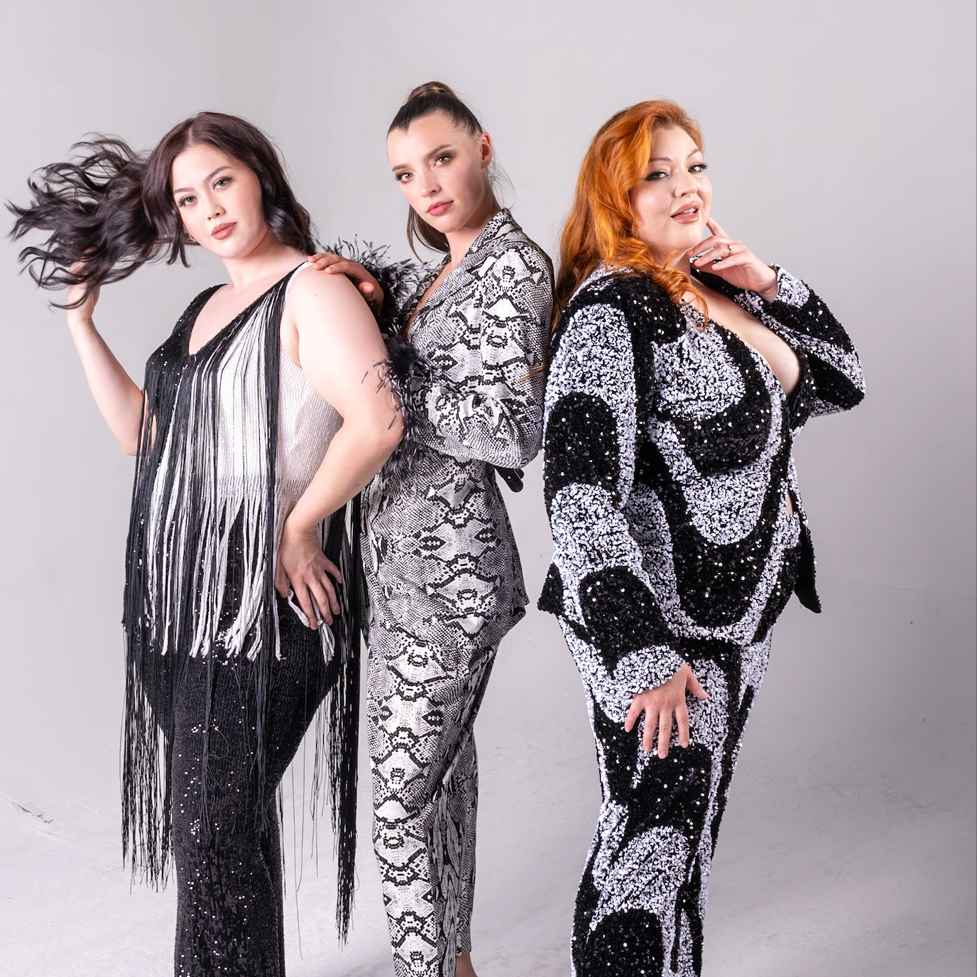 Models wearing pieces from new collection we showcased at New York Fashion Week 