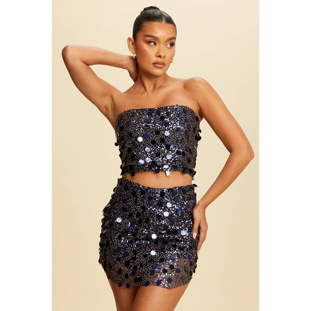 Sexy Sequin Skirt