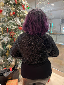 Sequin Bolero Shrug
